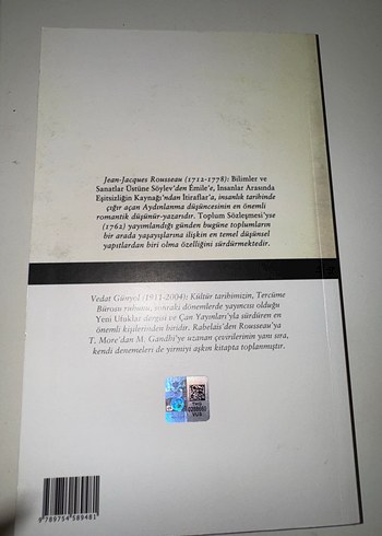 Toplum Sözleşmesi - Jean-Jacques Rousseau - Görsel 2