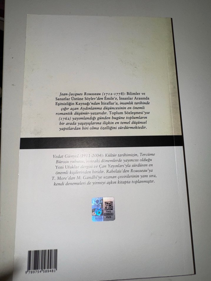 Toplum Sözleşmesi - Jean-Jacques Rousseau - Görsel 2