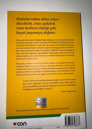 Albert Camus - Yabancı (84. Baskı) - Görsel 2