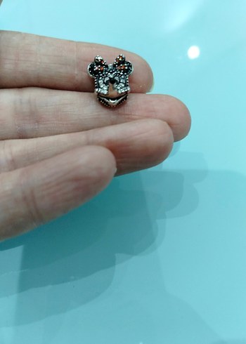Pandora Minnie mouse charm 925 ayar gümüş - Görsel 4