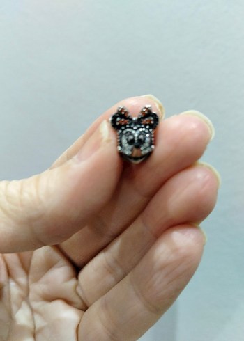 Pandora Minnie mouse charm 925 ayar gümüş - Görsel 3