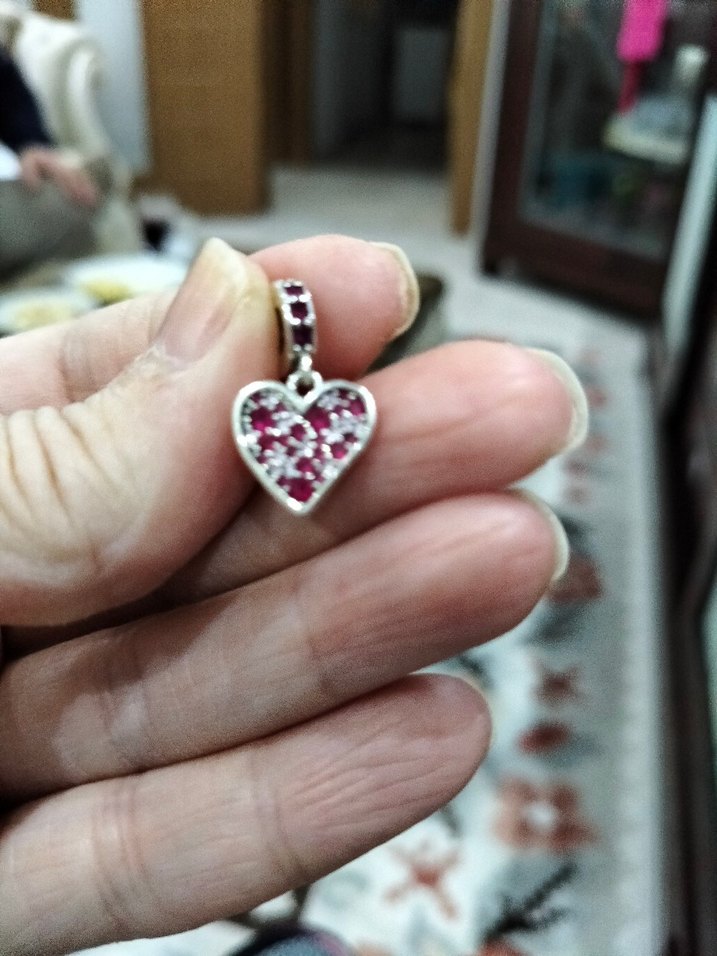 Pandora Kalp charm 925 ayar gümüş - Görsel 4