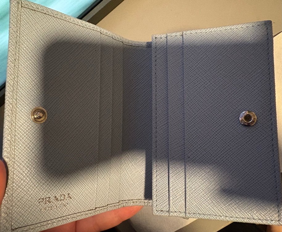 Prada mavi cüzdan - Görsel 2
