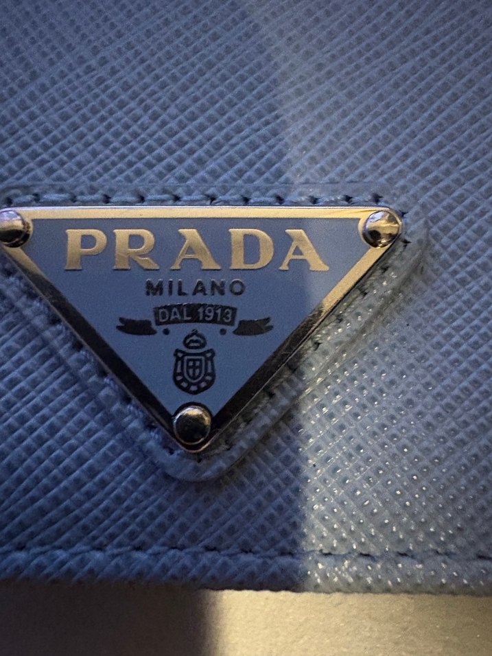 Prada mavi cüzdan - Görsel 3