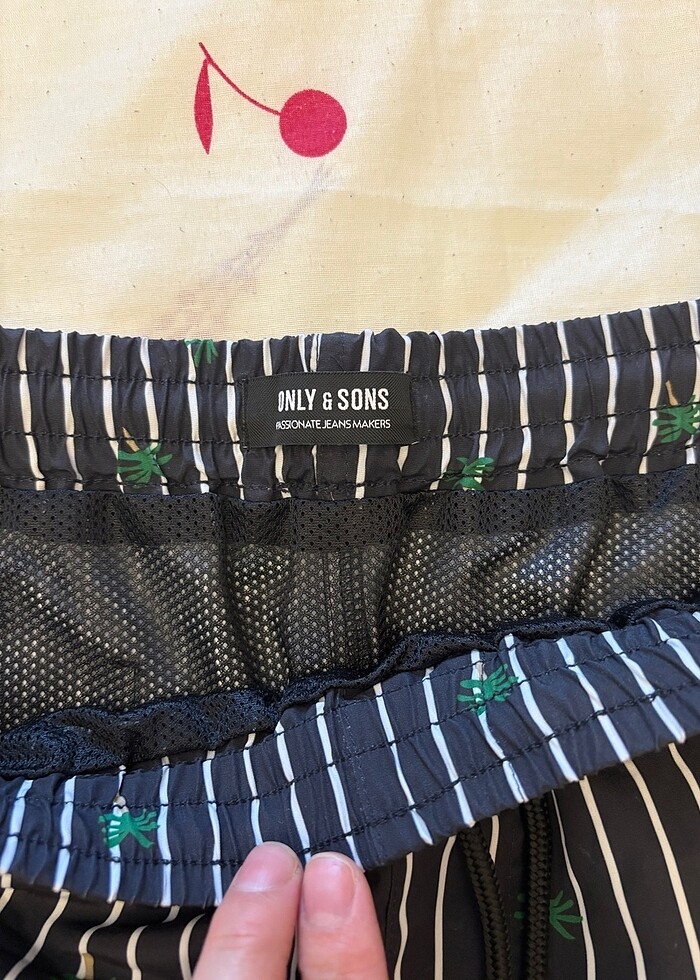 Only Erkek deniz şortu - Görsel 3