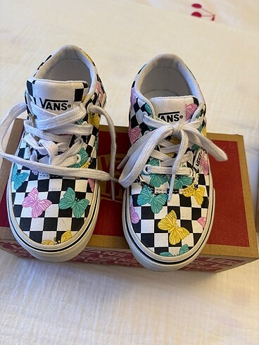 Vans Kız çocuk kelebekli vans doheny