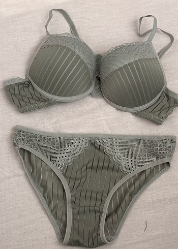 Yeşil Bohem Mini Sütyen Takımı - Görsel 4