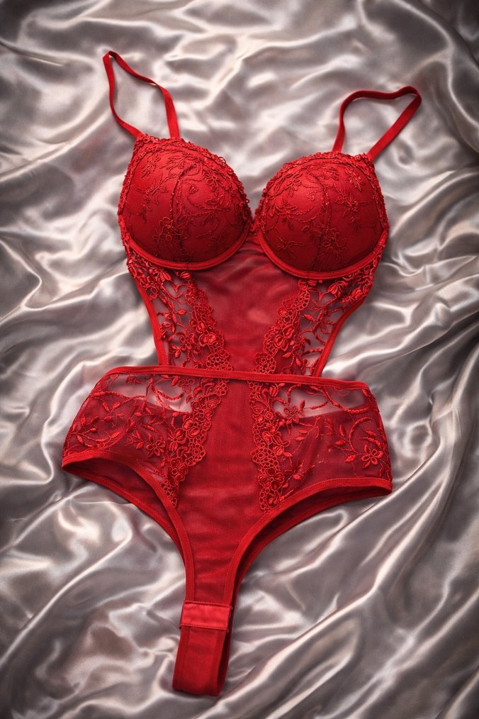 Leopar Desenli Gotik Göğüs Korse Takımı - Görsel 5