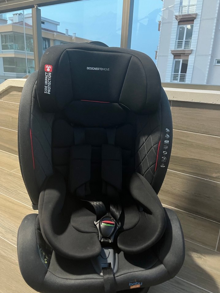 Siyah Çocuk Oto Koltuğu Güvenlikli - Görsel 5