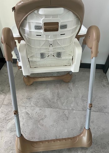 Kahverengi ve Gri Bebek Mama Sandalyesi - Görsel 4