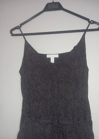 Gri V Yaka Kolsuz Midi Tulum - Görsel 2