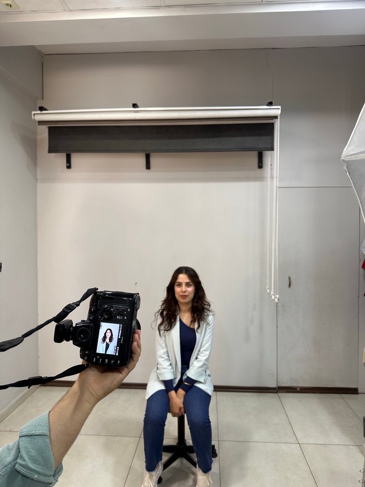 Pull and bear mavi blazer ceket Kadın Ceket - Görsel 2