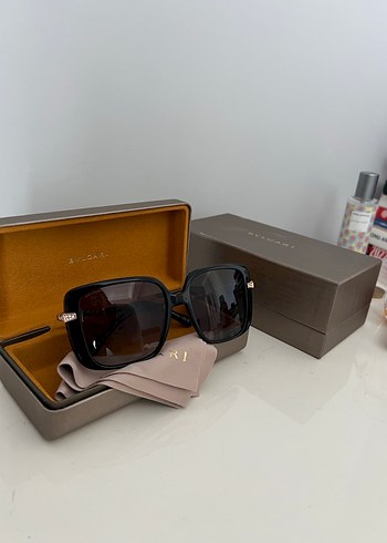 Orijinal BVgari siyah kadın gözlüğü - Görsel 4