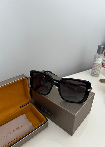 Orijinal BVgari siyah kadın gözlüğü - Görsel 6