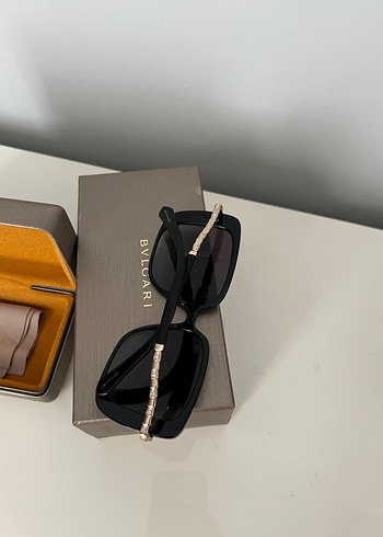 Orijinal BVgari siyah kadın gözlüğü - Görsel 3