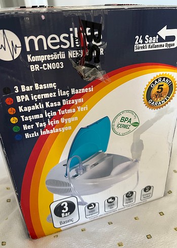 Mesilıfe Nebülizatör BR-CN003 Kompresörlü - Görsel 4
