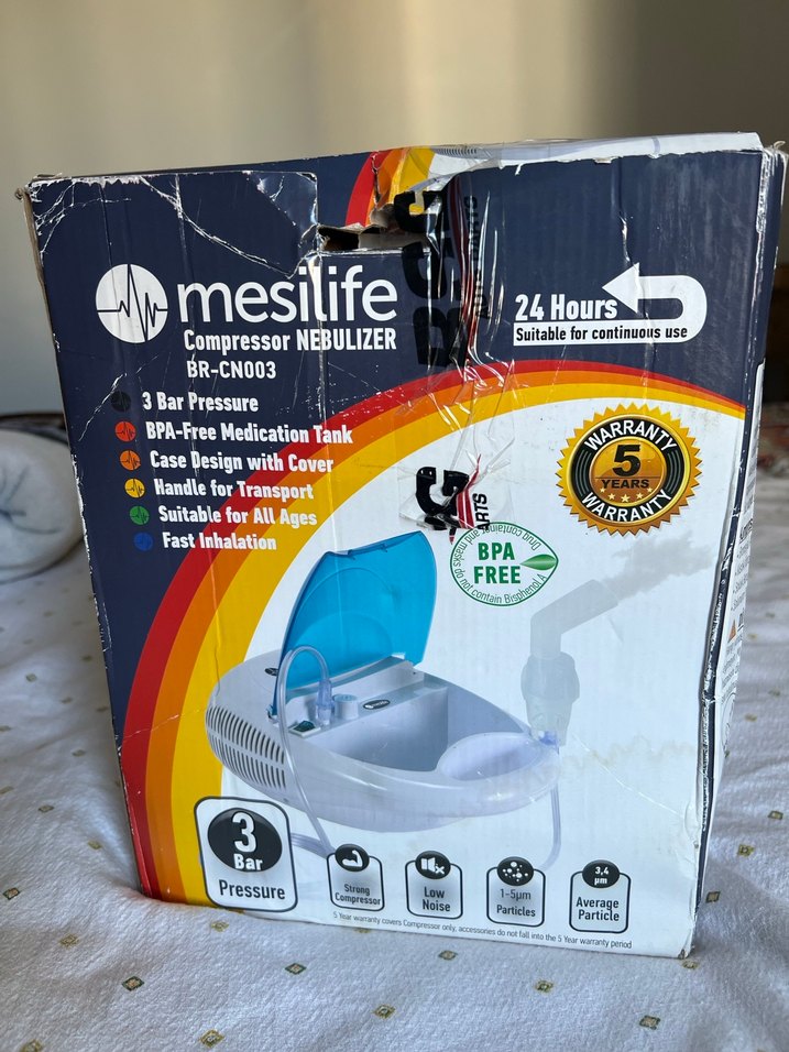 Mesilıfe Nebülizatör BR-CN003 Kompresörlü - Görsel 2