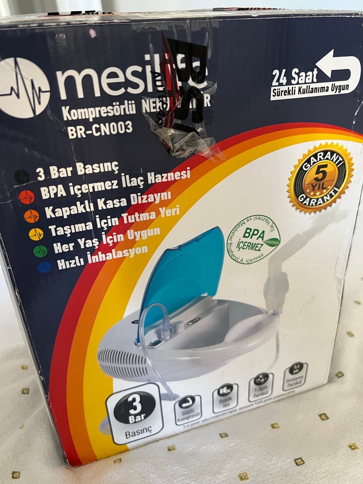 Mesilıfe Nebülizatör BR-CN003 Kompresörlü - Görsel 4