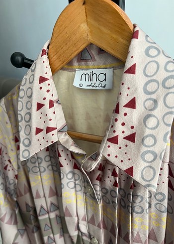 Miha marka Bej Pilili Bohem Kadın elbise - Görsel 5