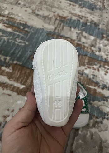 Yeşil Puantiyeli Erkek Bebek İlk Adım Ayakkabısı - Görsel 3