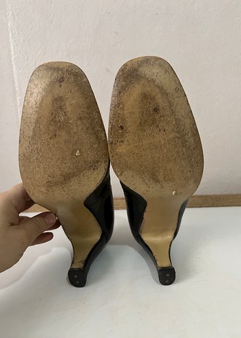 Vintage Salamander - Batı Almanya Üretimi Topuklu Ayakkabı - Görsel 4