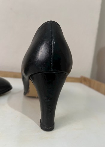 Vintage Salamander - Batı Almanya Üretimi Topuklu Ayakkabı - Görsel 6