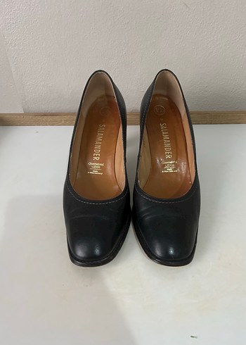 Vintage Salamander - Batı Almanya Üretimi Topuklu Ayakkabı - Görsel 2