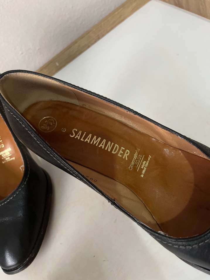 Vintage Salamander - Batı Almanya Üretimi Topuklu Ayakkabı - Görsel 5
