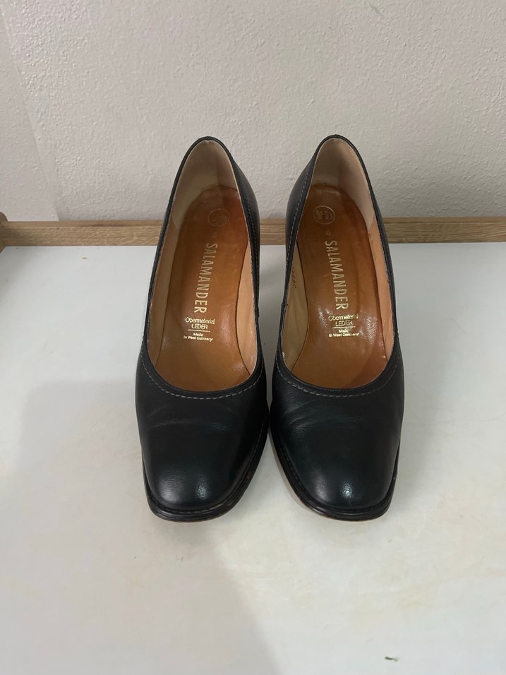 Vintage Salamander - Batı Almanya Üretimi Topuklu Ayakkabı - Görsel 2