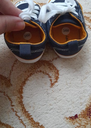 Sıfır Ayarında Disney Lisanslı Lacivert Bebek Patiği - 3/6M - Görsel 5