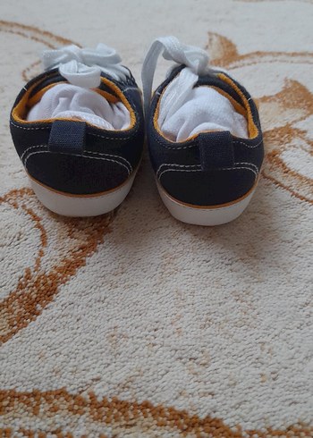 Sıfır Ayarında Disney Lisanslı Lacivert Bebek Patiği - 3/6M - Görsel 3