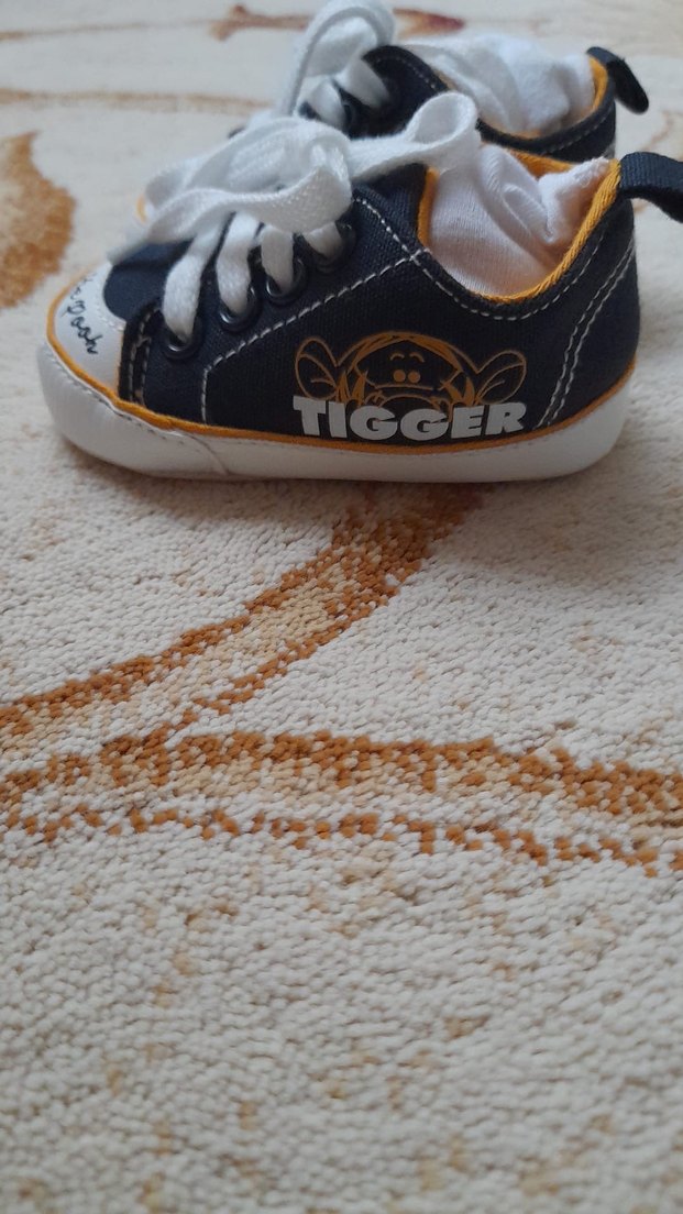 Sıfır Ayarında Disney Lisanslı Lacivert Bebek Patiği - 3/6M - Görsel 2