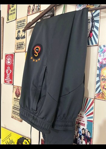 Füme Galatasaray Erkek Spor eşofman altı - Görsel 2