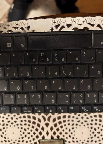 Koyu Kahverengi Laptop Klavyesi dell - Görsel 2