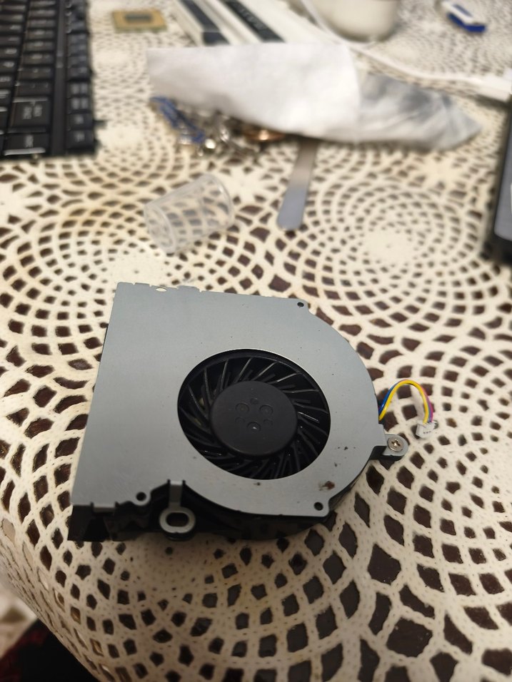 Siyah Gri laptop Soğutucu Fan toshiba - Görsel 3