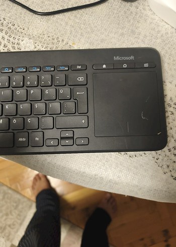 Microsoft Siyah Kabloluz Klavye mouse - Görsel 2