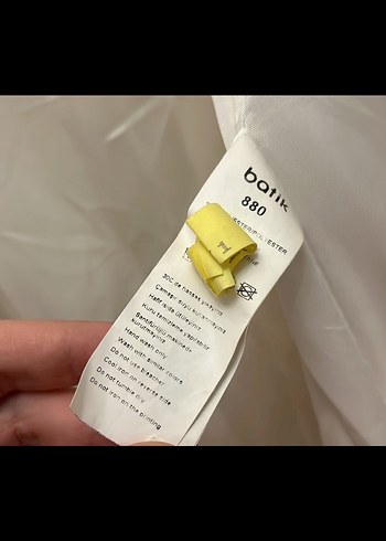 Krem Renkli Kemerli Kadın Kaban 36 beden - Görsel 5