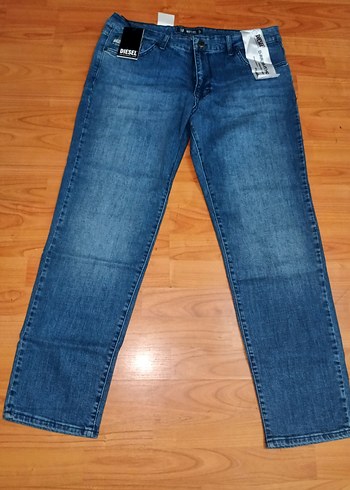 Erkek Mavi Denim Regular Fit Kot Pantolon - Görsel 2