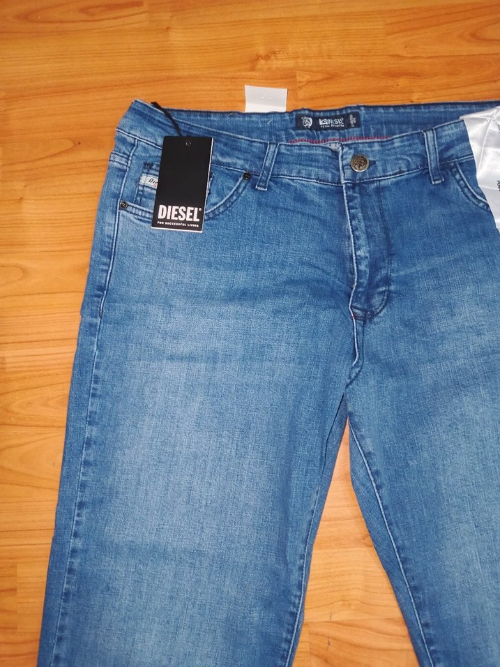 Erkek Mavi Denim Regular Fit Kot Pantolon - Görsel 4