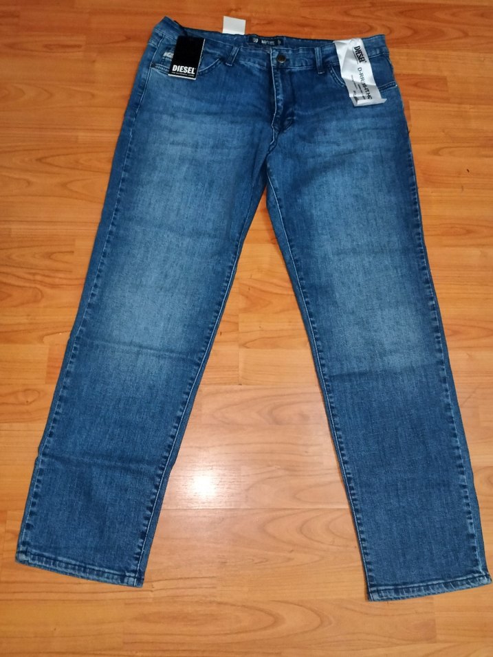 Erkek Mavi Denim Regular Fit Kot Pantolon - Görsel 2