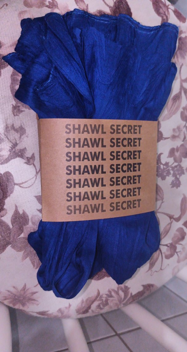 Lacivert Bambu Şal - Görsel 2