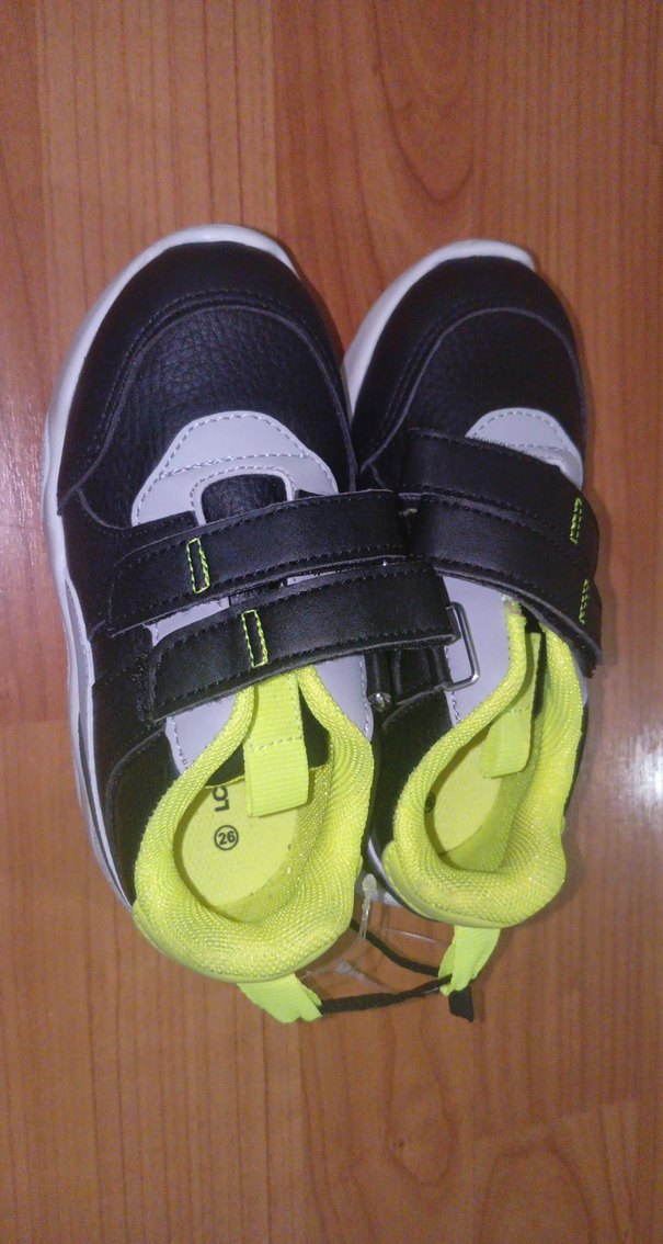 Erkek Çocuk Siyah Renkli Spor Ayakkabı - Görsel 3