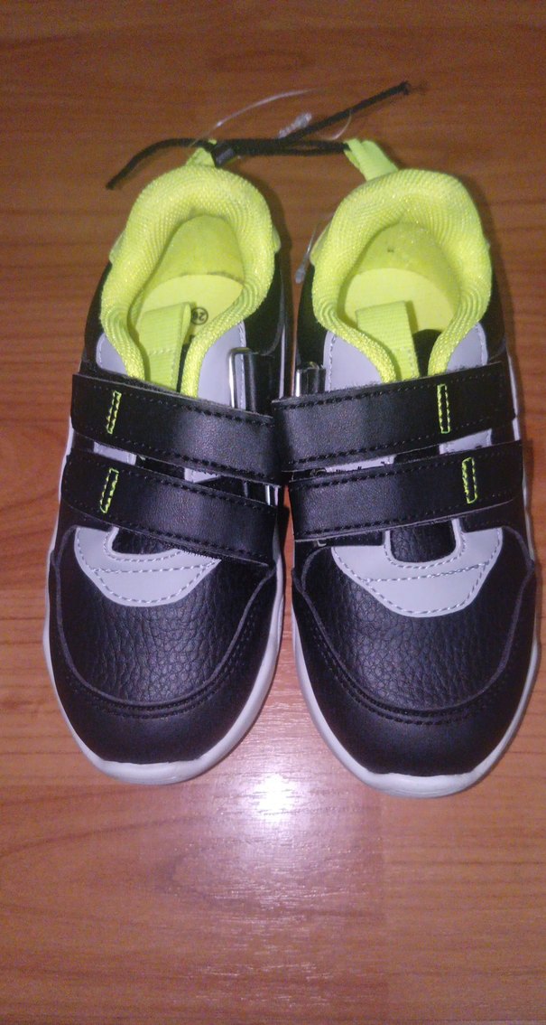 Erkek Çocuk Siyah Renkli Spor Ayakkabı - Görsel 2