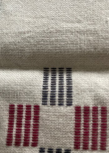 Nakışlı el dokuması Geleneksel Masa Örtüsü - Görsel 4