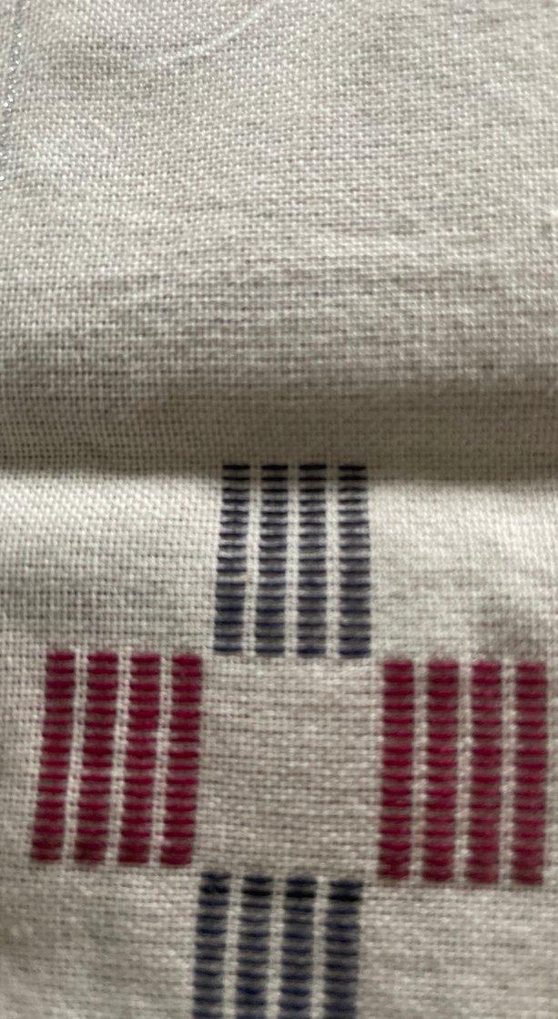 Nakışlı el dokuması  Geleneksel Masa Örtüsü - Görsel 4