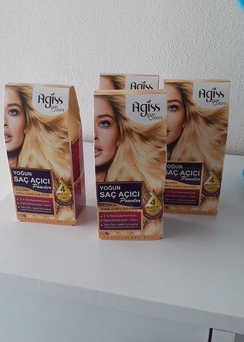 Agiss Yoğun Saç Açıcı Toz 4 adet - Görsel 2