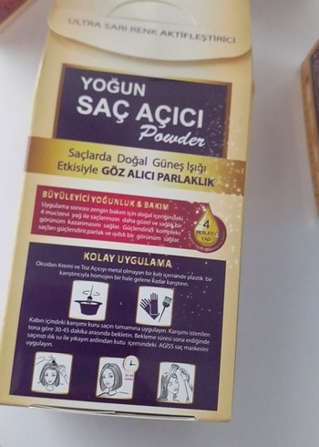 Agiss Yoğun Saç Açıcı Toz 4 adet - Görsel 5