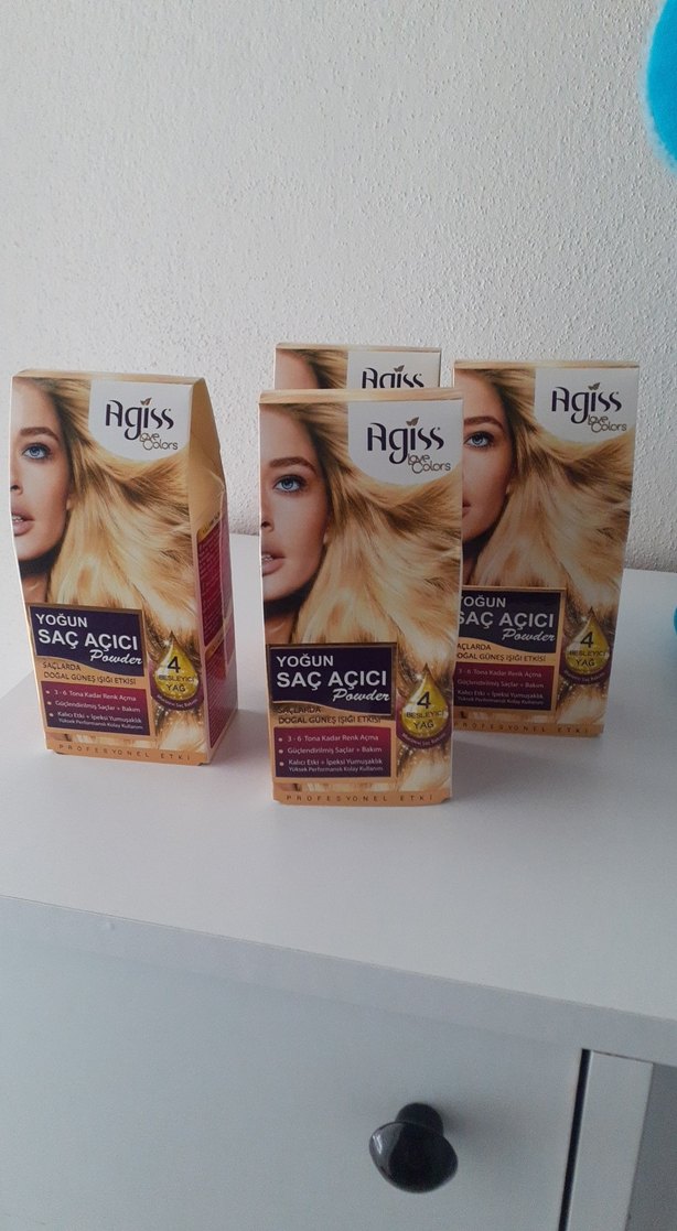 Agiss Yoğun Saç Açıcı Toz 4 adet - Görsel 2