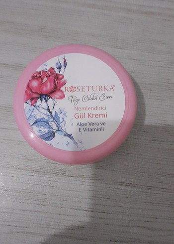 Roseturka Nemlendirici Gül Kremi Aloe Vera ve E Vitamini - Görsel 3