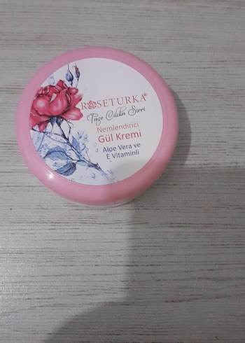 Roseturka Nemlendirici Gül Kremi Aloe Vera ve E Vitamini - Görsel 2